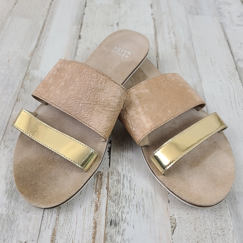Eileen Fisher Folly Dual Strap Sandals